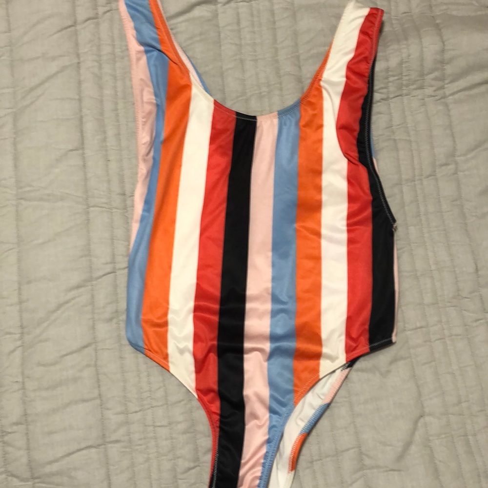 ASOS Striped One Piece